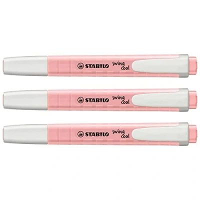 Afbeelding van Stabilo Swing Cool Pastel Markeerstift, Pink Blush Markeerstift