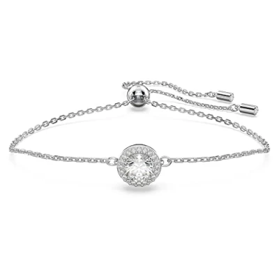 Afbeelding van Swarovski dames Constella schakelarmband met kristal in de kleur Zilver