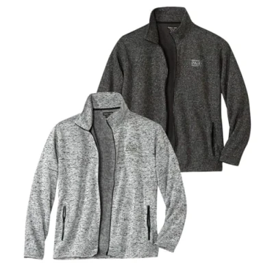 Afbeelding van ATLAS FOR MEN Gilets en polaire Disponible grandes tailles M à 5XL, Gris clair, kaki, L