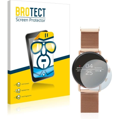Afbeelding van BROTECT Schermbeschermer helder, Smartwatch beschermfolie, Transparant