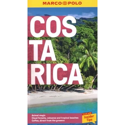 Afbeelding van Marco Polo Pocket Guides Costa Rica Travel Guide with pull out map
