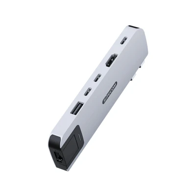 Afbeelding van Sitecom MacBook Air Multiport Hub 6 in 2 Zilver