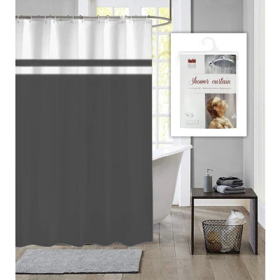 Afbeelding van Dutch House Douchegordijn 180x200 cm Antraciet