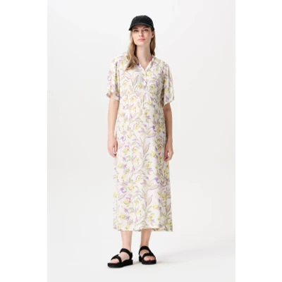 Image de Zwangerschapsjurk met voedingsfunctie Ofelia Big Flower Print XS