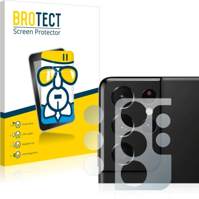 Afbeelding van BROTECT Screenprotector voor Samsung Galaxy S21 Ultra 5G (ALLEEN Camera Lens) Folie Beschermfolie Beschermglas transparant