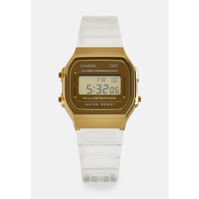 Afbeelding van Casio Vintage Iconic horloge A168XESG 9AEF in de kleur Goud
