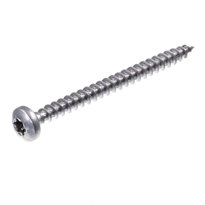 Afbeelding van SECCARO 150 stuks houtschroeven 5 x 60 mm roestvrij staal V2A VA A2 volledige schroefdraad TX/binnenzeskant
