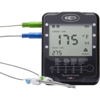 Afbeelding van Boretti BBQ Thermometer met 2 sondes