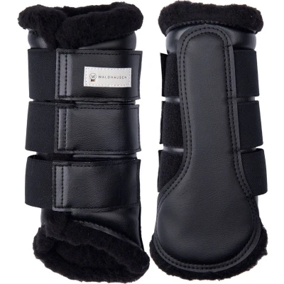 Afbeelding van Waldhausen Beenbeschermers Soft Dressuur Zwart XL