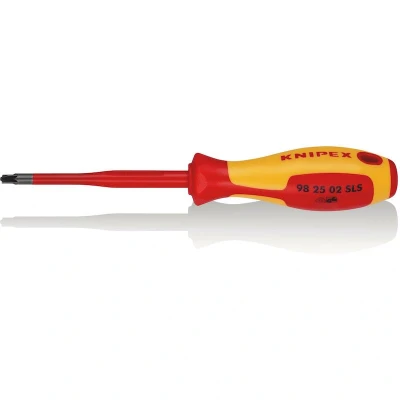 Afbeelding van Knipex 98 25 02 SLS Plus/minus schroevendraaier VDE Grootte PZ 2 Koplengte: 100 mm