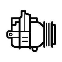 Afbeelding van NRF 32869 AC Compressor ES14C 12