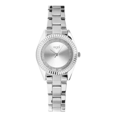Afbeelding van Lucardi Classic Horloge silvercoloured, Dames, Maat: One Size, Silver coloured