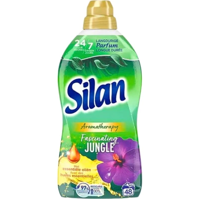 Afbeelding van Silan Wasverzachter Aromatherapy Fascinating Jungle 48wasb./1,056L Essentiële Oliën Langdurige Parfum