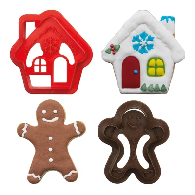 Afbeelding van Koekjes Uitstekerset Gingerbread &amp; Huisje