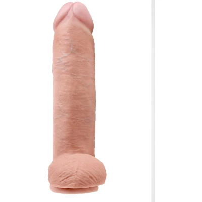 Afbeelding van Pipedream King Cock realistische dildo With Ballskin beige 12 inch