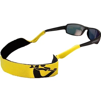 Afbeelding van Cressi Eyewear Neo Retainer Drijvende neopreen brilriem, geel/zwart, één maat, uniseks volwassenen