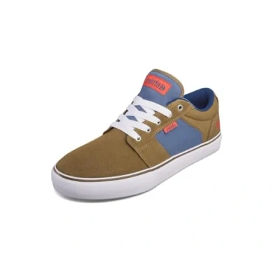 Afbeelding van Etnies Barge Sneakers laag, Maat: 47, Brown/blue Leer en textiel