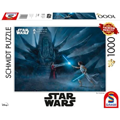 Afbeelding van Schmidt Spiele 58430 Thomas Kinkade Star Wars Reys Awakening Puzzel 1000 stukjes