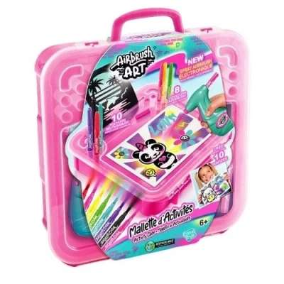 Image de Jeu créatif Mallette d&#039;activités Airbrush Art Canal Toys