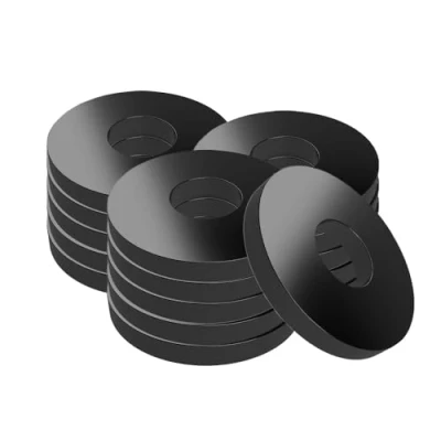 Afbeelding van Offgridtec Set van 100 roestvrijstalen sluitringen V2A DIN304 M5 x 15 mm zwart