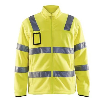 Image de Veste polaire haute visibilité jaune fluorescent