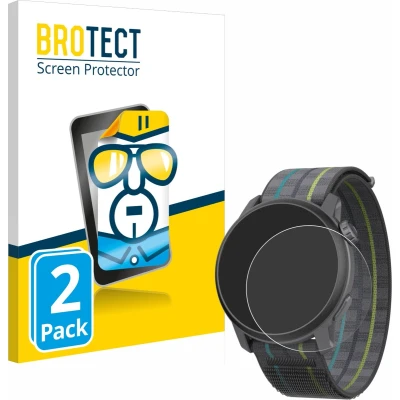 Afbeelding van BROTECT Screenprotector voor Coros Pace 3 Folie Beschermfolie transparant (2 Stuks)