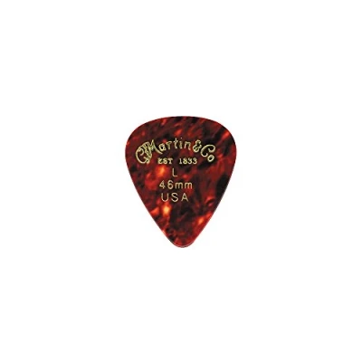 Afbeelding van Martin Faux Tortoise Plectrum 351 0.46 mm 12 pack