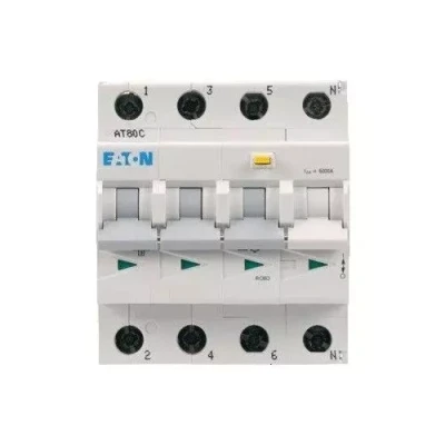 Afbeelding van Eaton aardlekautomaat 32A 3 polignul C karakteristiek 30mA MRB4 323NC003 A