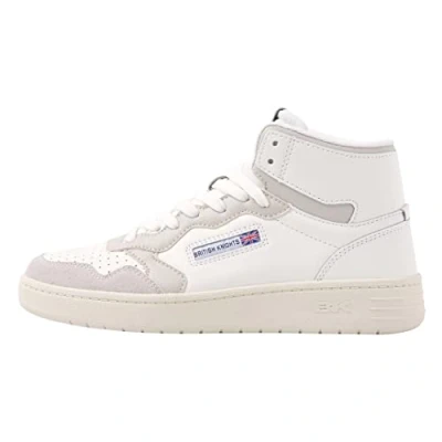 Afbeelding van British Knights Noors MID Sneakers hoog, Dames, Maat: 42, white Kunststof
