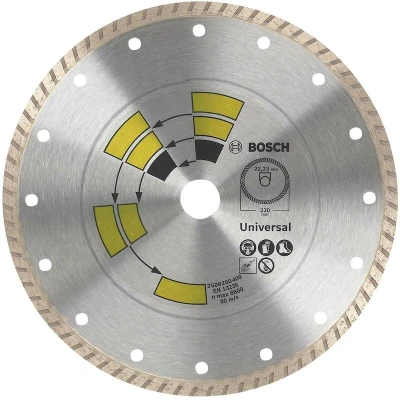 Afbeelding van Bosch Accessories 2609256408 Diamanten doorslijpschijf Diameter 125 mm 1 stuk(s)