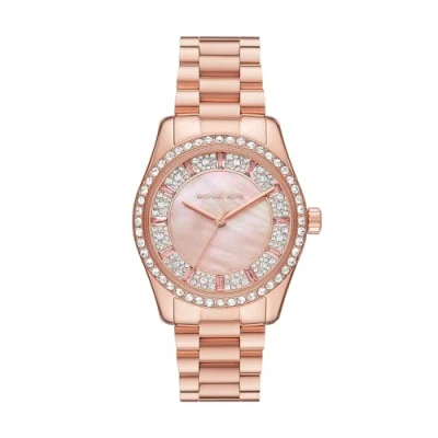 Afbeelding van Michael Kors Horloge Rose goldcoloured, Dames, Maat: One Size, gold coloured