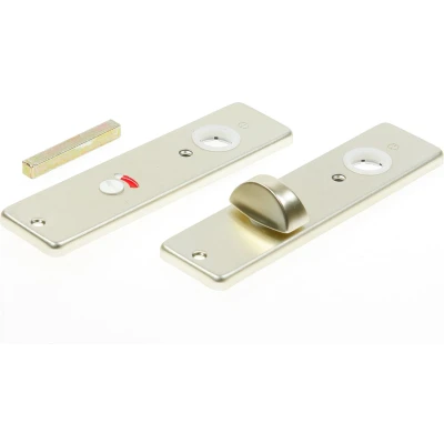Afbeelding van Hoppe Kortschild, aluminium 202kp/wc champagne 8x72