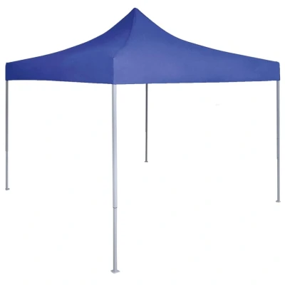 Afbeelding van Partytent professioneel inklapbaar 2x2 m staal blauw