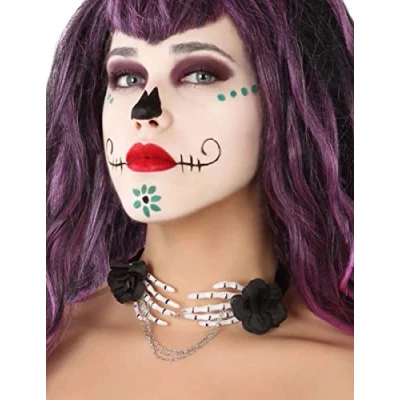 Afbeelding van Ketting Schedel Halloween