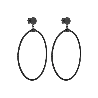 Afbeelding van Liebeskind Berlin Oorbellen, Dames, Maat: One Size, Schwarz