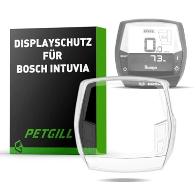 Afbeelding van PETGILL Bosch Intuvia e bike displaybescherming bescherming tegen stof, stenen en water beschermhoes voor display