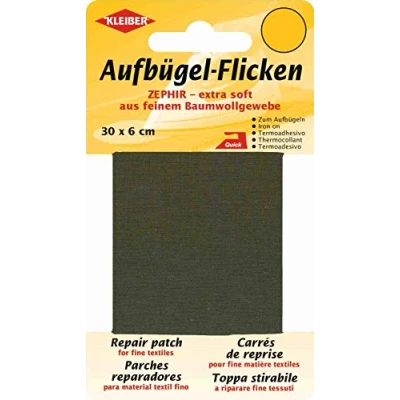 Afbeelding van 31019 Reparatiedoek opstrijkbaar khaki
