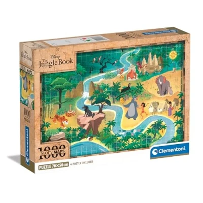Afbeelding van PZL 1000 DISNEY STORY MAPS valutare IN jungle book