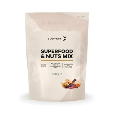 Afbeelding van Body &amp; Fit Superfood Nuts mix Noten Ontbijtgranen Muesli 500 gram