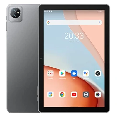Afbeelding van Blackview Tab 7 Tablet Android 12, 10,1 inch met HD+ IPS display, Quad Core 5 GB + 64 (1 TB externe SD kaart), batterij 6580 mAh, camera MP 2 MP, WiFi Bluetooth Type C, dubbele box,