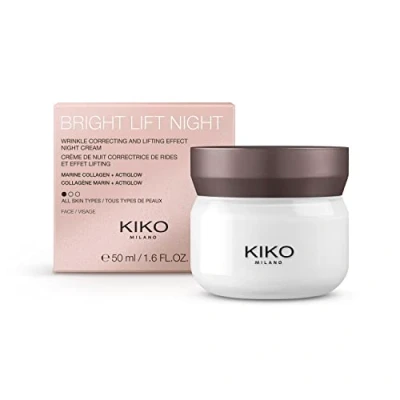 Image de KIKO Milano Bright Lift Night Crème De Nuit Lifting Rénovatrice Au Collagène Marin