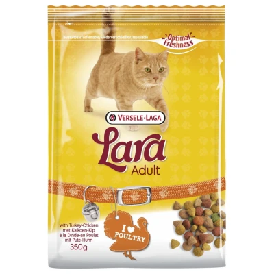 Afbeelding van Lara Adult Kalkoen&amp;Kip Kattenvoer 350 g
