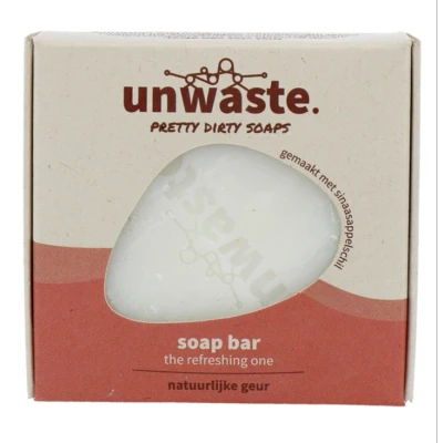 Afbeelding van Unwaste Soap Bar Sinaasappelolie 100GR