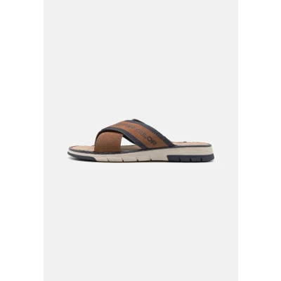 Afbeelding van TOM Tailor Muiltjes, Heren, Maat: 42, Rust Textiel/ synthetisch