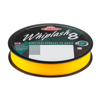 Afbeelding van Berkley Whiplash 8 Gevlochten lijn Yellow 150m 0.12mm (17.5kg)