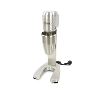 Afbeelding van Maxima Drink Mixer 1 x L Beker 2 Snelheden Drinkmixer voor Milkshakes, Cocktails, Smoothies RVS 700ml Milkshaker Barmixer
