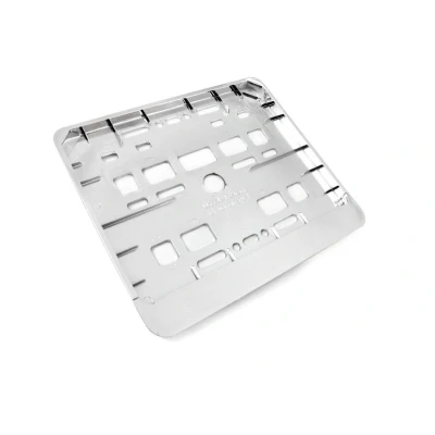 Afbeelding van UTAL 01167 Kentekenplaathouder Chroom Gecoat kort