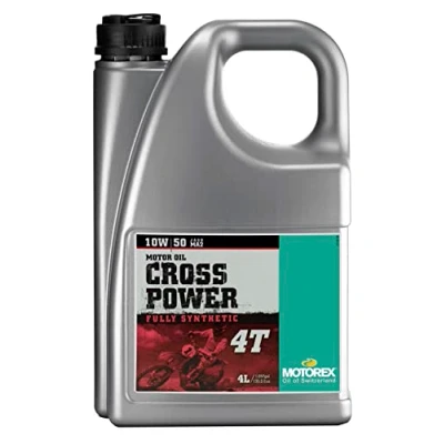 Afbeelding van Motorex Cross Power 4T 10W 50 4L Motorolie 7611197124139