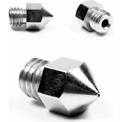 Afbeelding van micro Swiss mondstuk MK8 MakerBot 0,6 mm Plated Wear Resistant Nozzle M2549 06