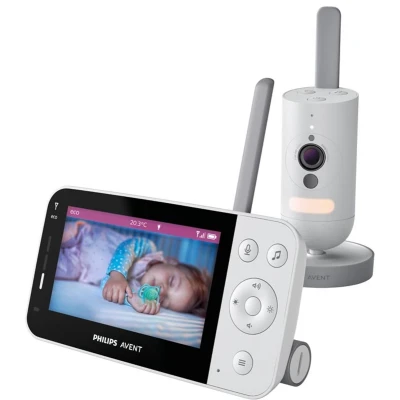 Afbeelding van Philips Avent Babyfoon met Camera SCD953/26 Silk White